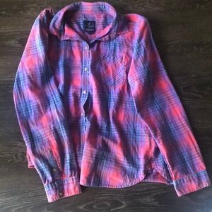 Light weight American eagle flannel